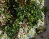A picture of step 5 of Kadhi Gole (Marathi Style).