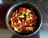A picture of step 1 of Traditional Plum Cake Using Rum.