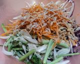 Foto langkah ke 3 dari resep Pajoen Low calorie (pancake sayur korea).