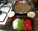 Foto del paso 4 de la receta: Ensalada de lentejas con emulsión de aceite de oliva virgen extra, vinagre y limón