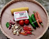 Foto langkah ke 1 dari resep Gado-Gado Bumbu Kacang Sisa Lebaran.