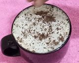 A picture of step 5 of Frothy Coffee.