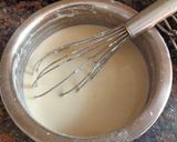 A picture of step 1 of Patisapta pitha -A Bengali sweet.