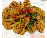 รูปขั้นตอนการทำที่ 5 ของ 🦑ปลาหมึกผัดไข่แดงเค็ม🥚