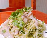 Hình bước làm 3 của món Gỏi xoài tai heo