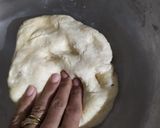 A picture of step 4 of Sooji Dry fruits Gujhiya Mawa Gughra Rava Karanji.