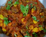 A picture of step 5 of Baingan ka Bharta.