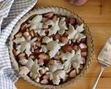 Foto del paso 8 de la receta: Crostata con harina de espelta, paraguayos y amaretti