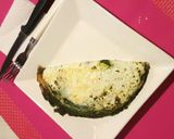 Foto del paso 5 de la receta: Omelette bajas calorías (sin yemas) con espinaca