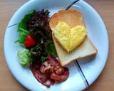 รูปขั้นตอนการทำที่ 3 ของ Breakfast on Valentine's Day
