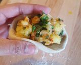 A picture of step 4 of Potato stuffed indian flatbread (Parantha).