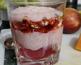 A picture of step 4 of Strawberry Daliya with mixfruits pudding.
