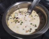 A picture of step 2 of Kerala style Vegetable stew and Appam.