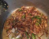 A picture of step 2 of Punjabi Yakhni Pulao.