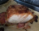 Mézes-mustáros sonka recept fázis 2 fotója