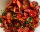 A picture of step 2 of Italian Appetiser - Tomato Basil Bruschetta.