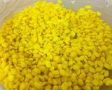 A picture of step 2 of Turai with Moong Daal.