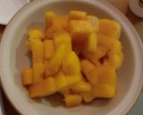 รูปขั้นตอนการทำที่ 1 ของ ซอร์เบทมะม่วง โฮมเมดบ้านๆ (Mango sorbet)