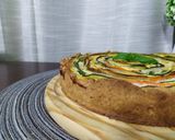 Foto del paso 6 de la receta: Tarta de vegetales en espiral