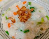 Foto langkah ke 5 dari resep Bubur Nasi Ayam Sayur.