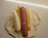 Foto del passaggio 7 della ricetta Panini a fagottini con patatine fritte wustel e formaggio Asiago
