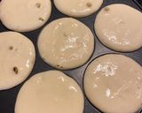 Une image de l'étape 1 de Pancake salé au jambon /St Môret®️.