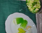 Ice lollies with green cocktail recipe step 4 photo