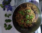 A picture of step 6 of Oats upma.
