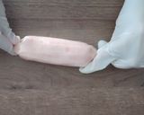 A picture of step 3 of Quick Chicken Cordon Bleu.