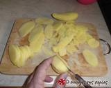 Μενταγιόν μπακαλιάρου στο φούρνο με πατάτες & αρωματικά φωτογραφία βήματος 2