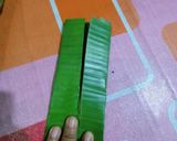 Foto langkah ke 4 dari resep Takir persegi panjang.