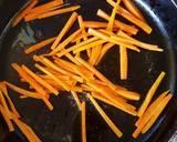 Sausage Carrots Mixed Pepper stir fry recipe step 1 photo