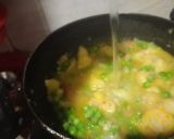 A picture of step 2 of Aloo Matar Ki Sabji without onion garlic.