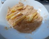 A picture of step 1 of CCC French Fries Crispy Crunchy Coated French Fries.