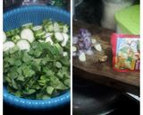 Foto langkah ke 1 dari resep Sayur bening gambas/oyong,semanggi.