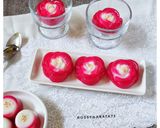 Foto langkah ke 7 dari resep Khanom Leum Kleun Merah Putih.
