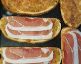 Foto del paso 2 de la receta: Tosta de espárragos y jamón