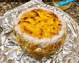 Foto del paso 7 de la receta: Tarta con queso mascarpone y manzanas laminadas