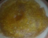 A picture of step 3 of Wainar fulawa (traditional pancake).