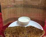 Sprouts Pudina paratha recipe step 2 photo