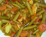 Foto del paso 7 de la receta: Judías verdes con salsa de soja y orégano