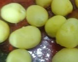 A picture of step 4 of Schezwan sauce baby potatoes.