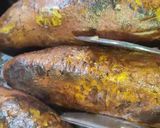 A picture of step 4 of Street Style ShakerKandi (roasted sweet potato on Tawa).