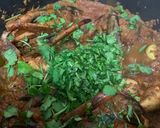 A picture of step 12 of Crab Curry.