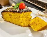 Foto del paso 16 de la receta: Pastel de zanahoria con cobertura de chocolate. (Carrot cake with chocolate topping)