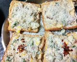 A picture of step 4 of Corn cheese toast.