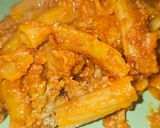 Foto del paso 6 de la receta: Rigattoni cremoso con solomillo de ternera