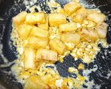 金沙豆腐的食譜步驟4照片