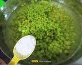 A picture of step 1 of Green Chickpea Curry / Cholia (Hariyali Chana Masala).