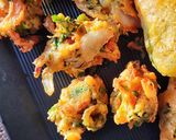 A picture of step 6 of Mix sabzi pakoray.